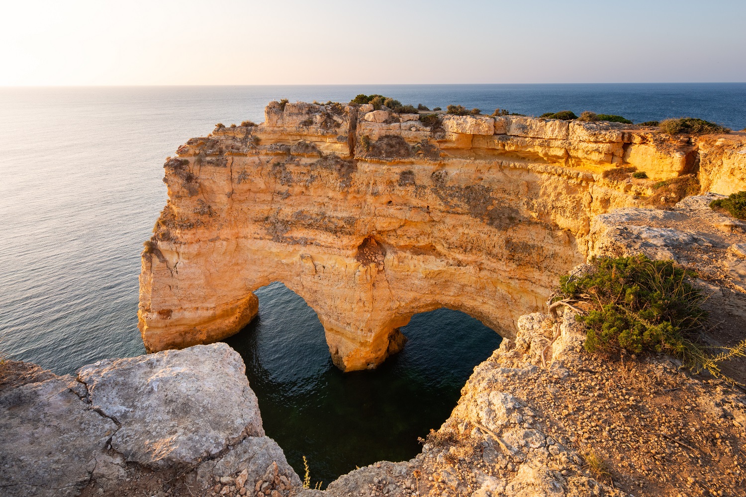 Coastline in the Algarve