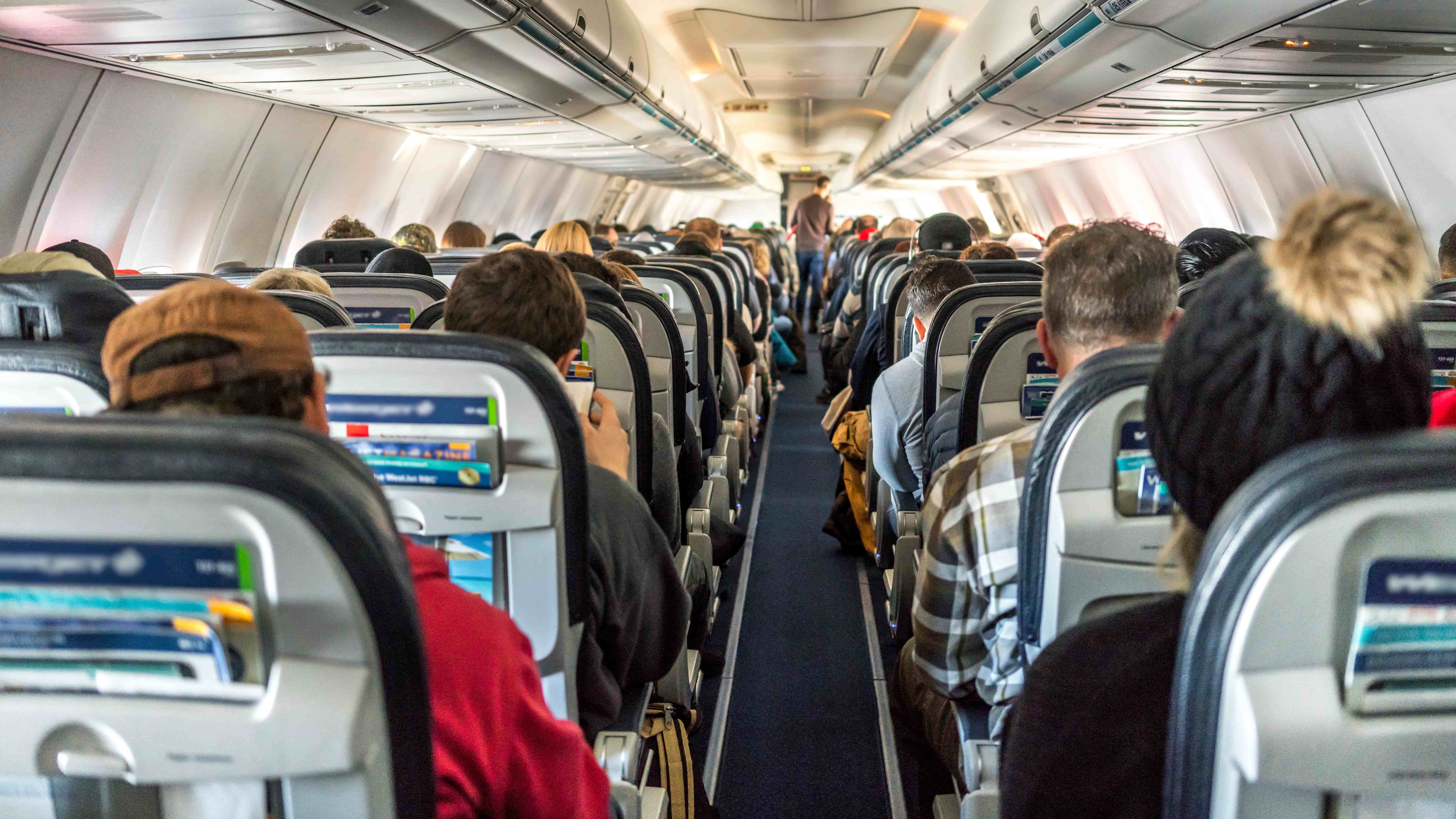 people in a plane