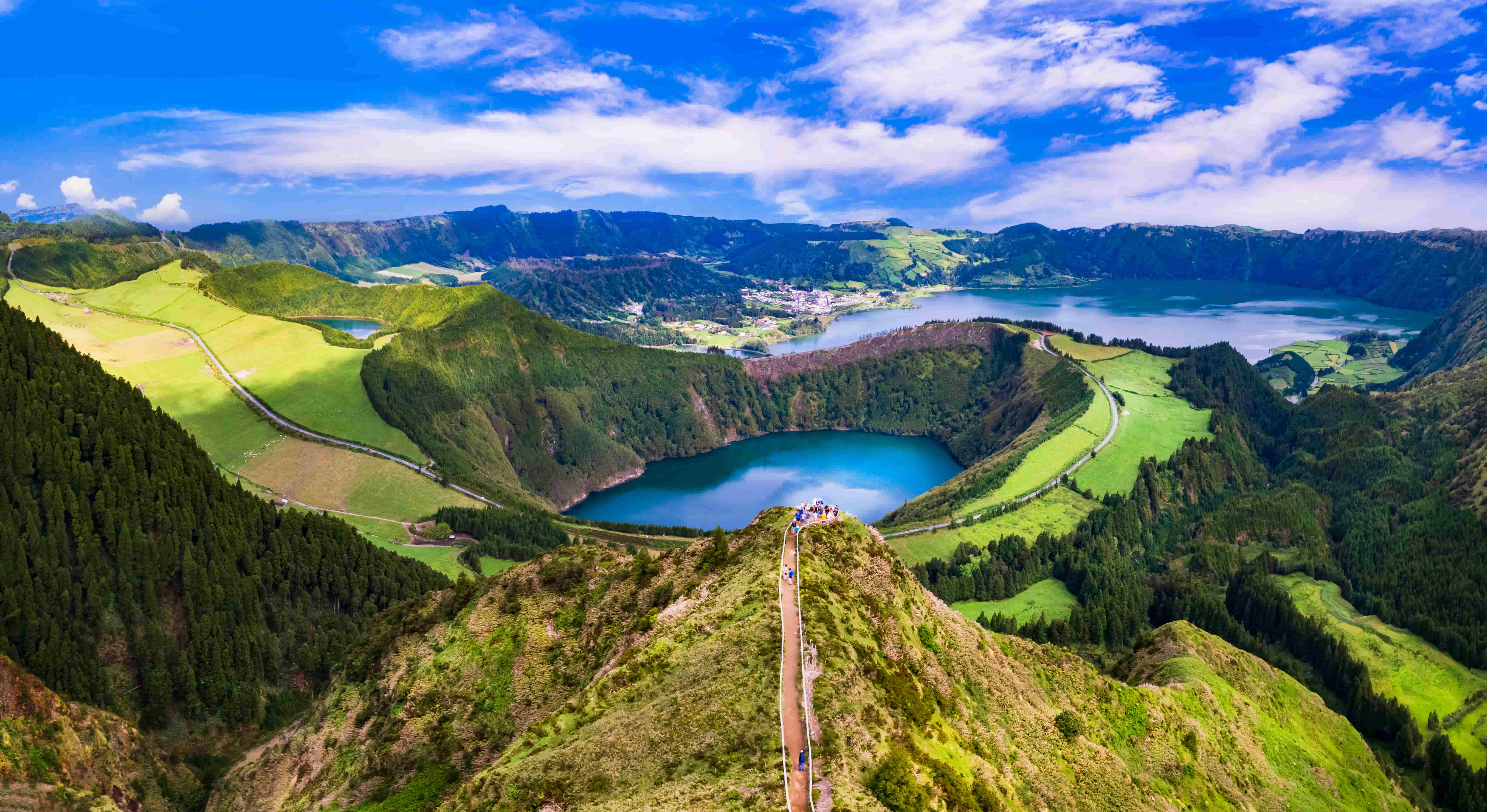 Lake in the Azores