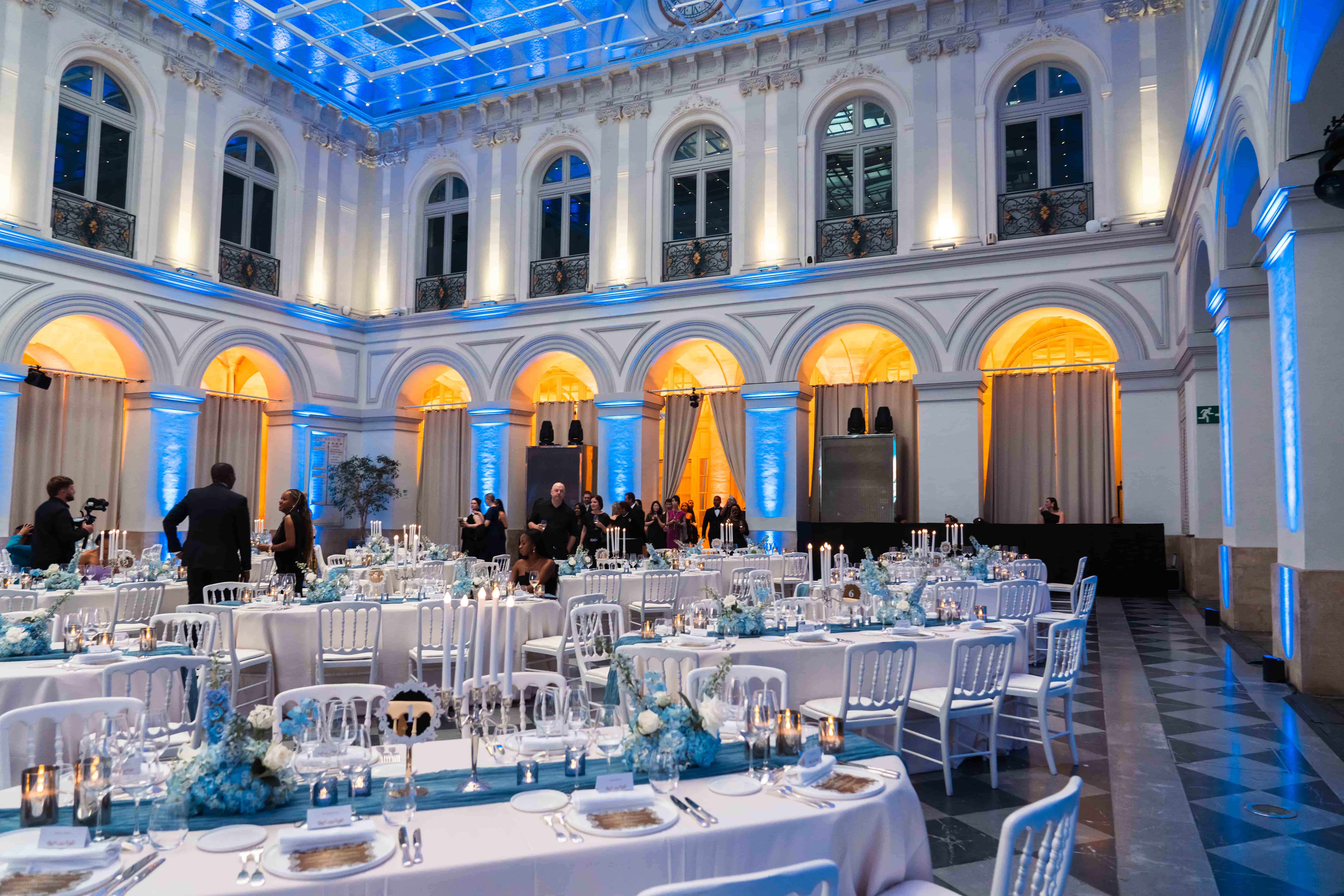 gala dinner set up