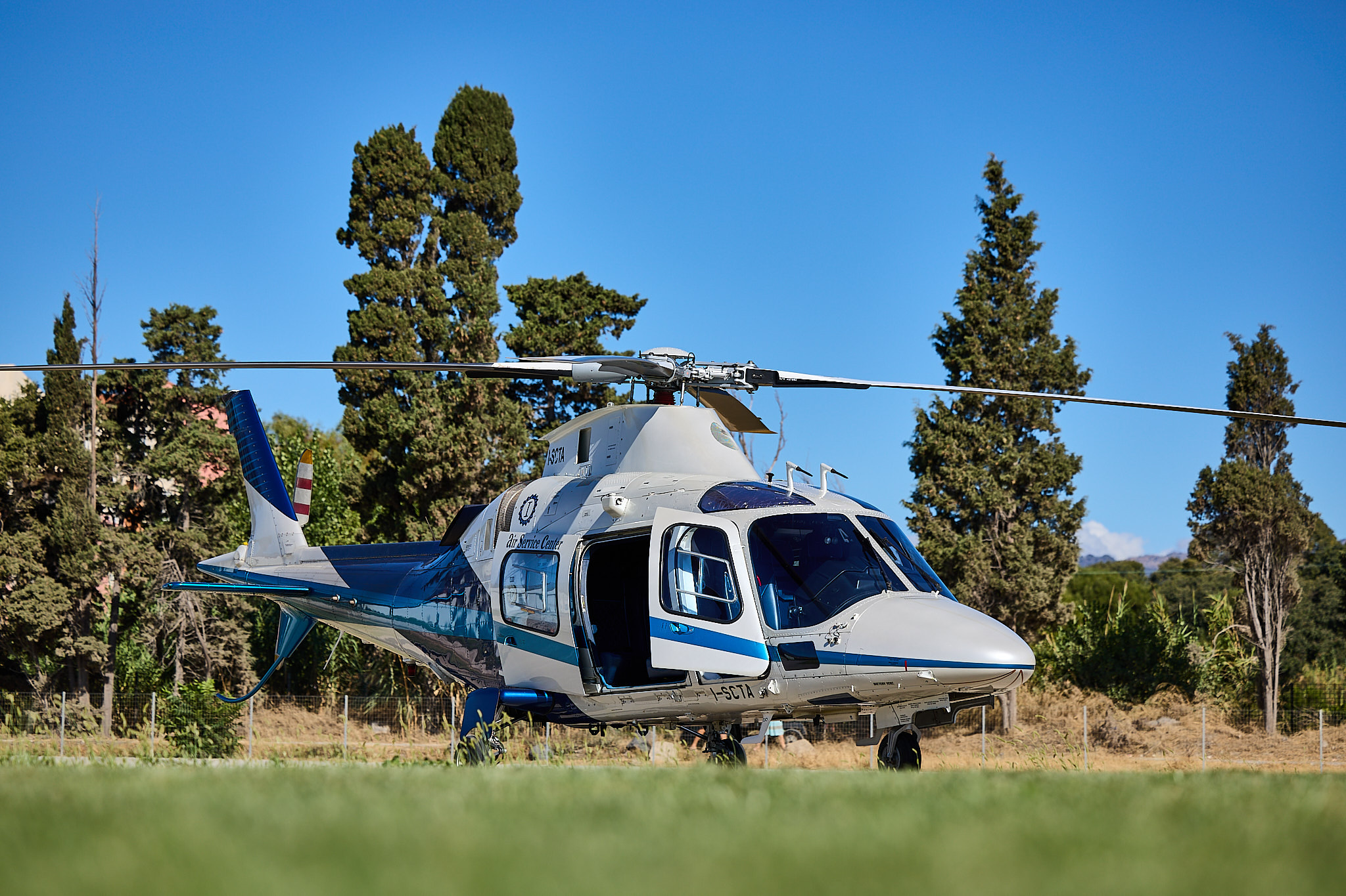 exclusive transfer via helicopter