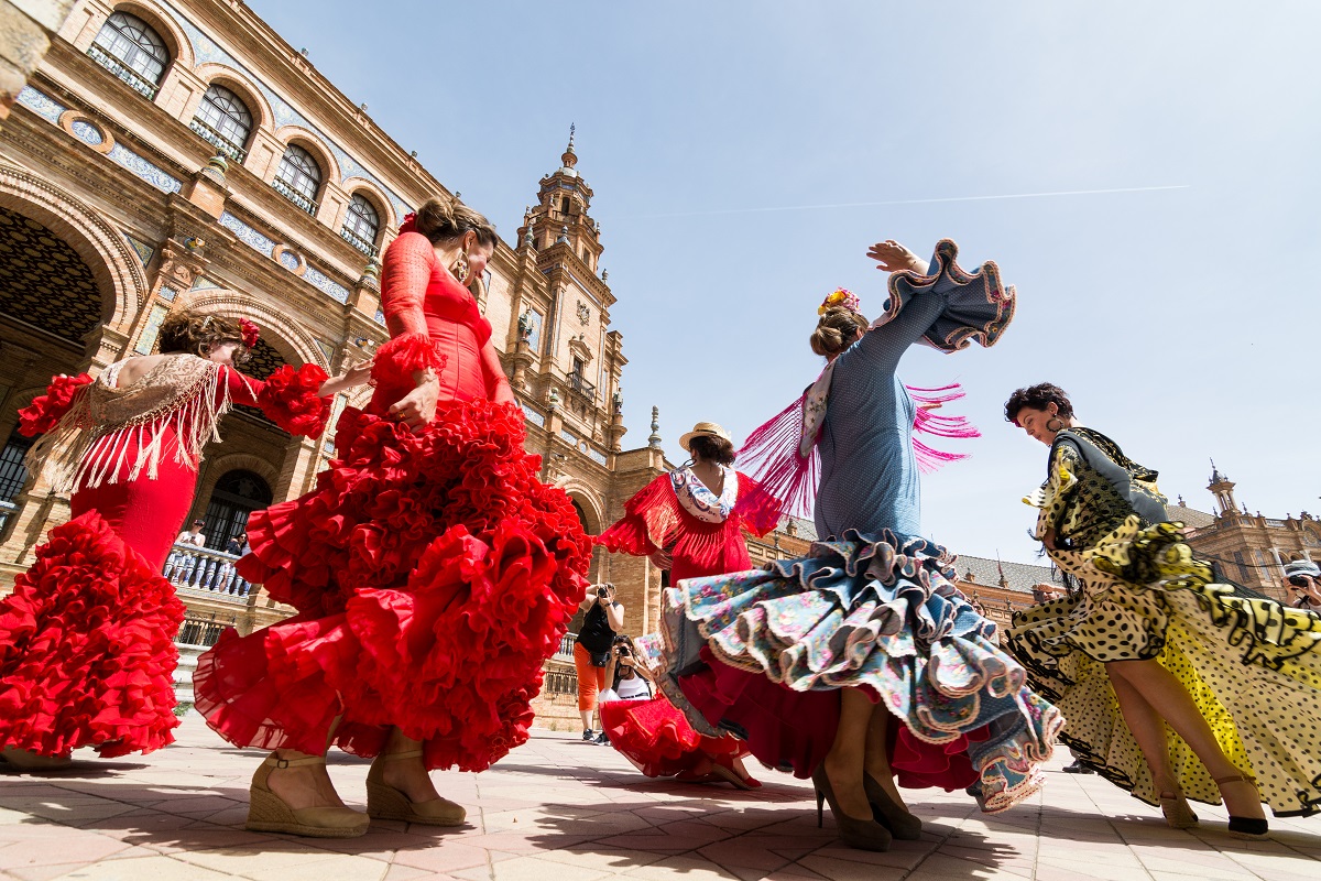 Flamenco dancers