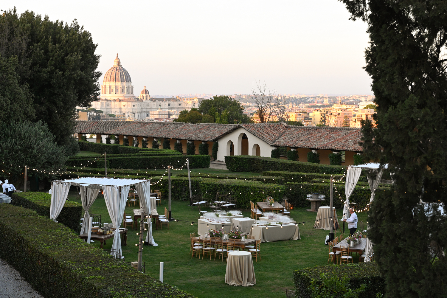 Villa Piccolomini Rome event venue