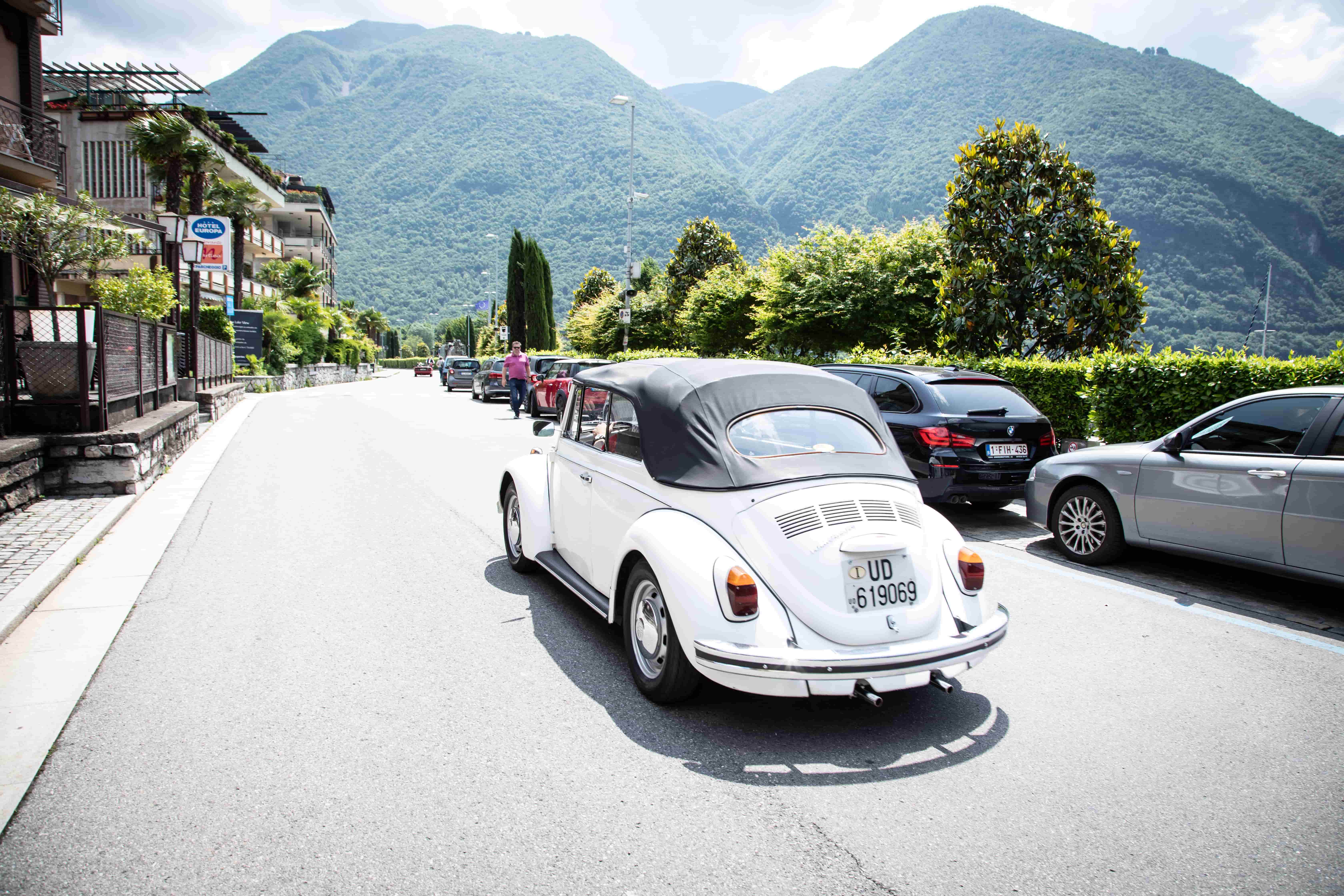 Vintage car tour in Italy