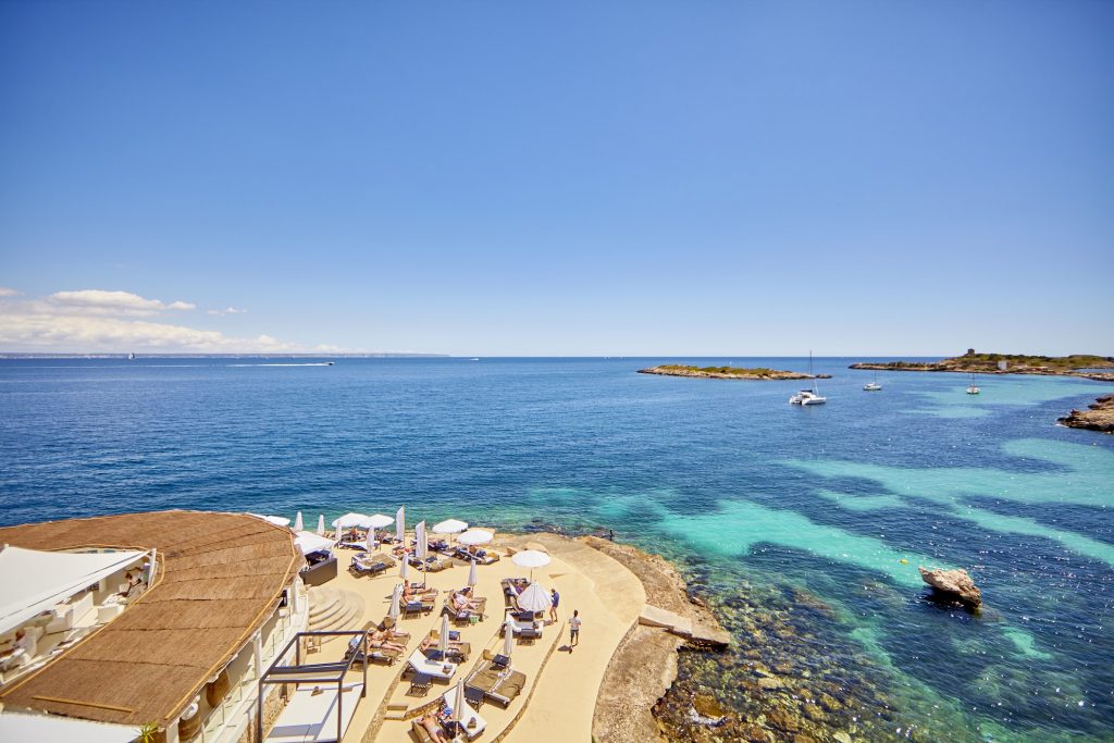 Purobeach bar in Mallorca