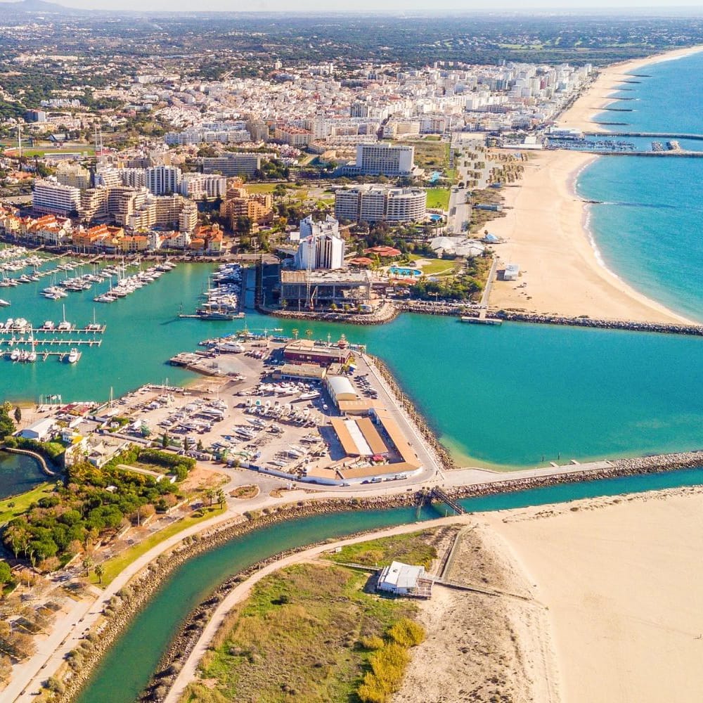 View of the Algarve