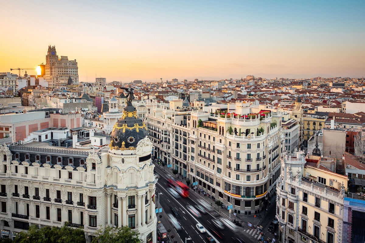 View of Madrid