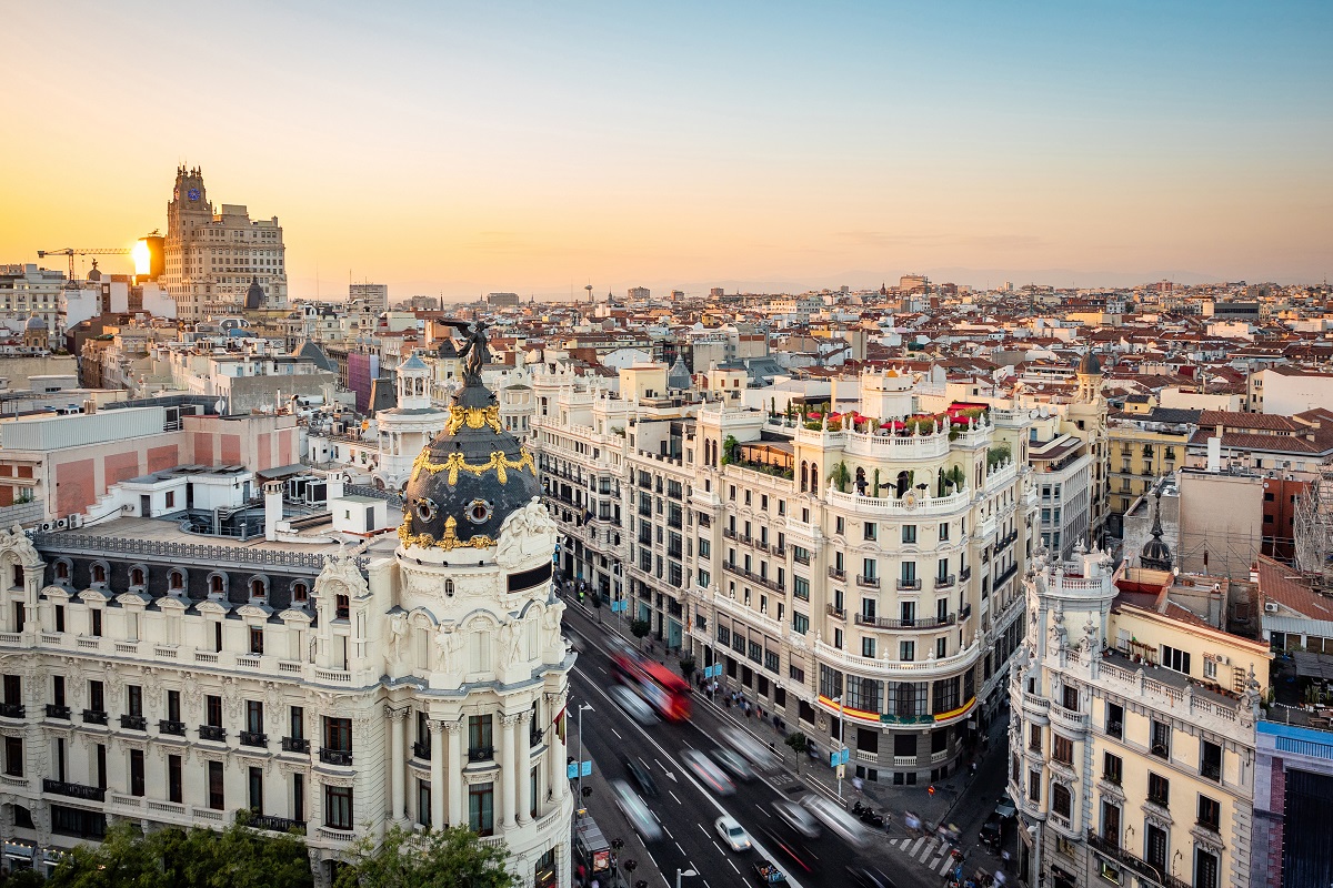 View of Madrid