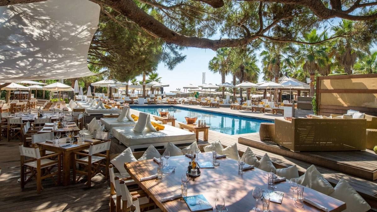 Nikki Beach club in Saint Tropez