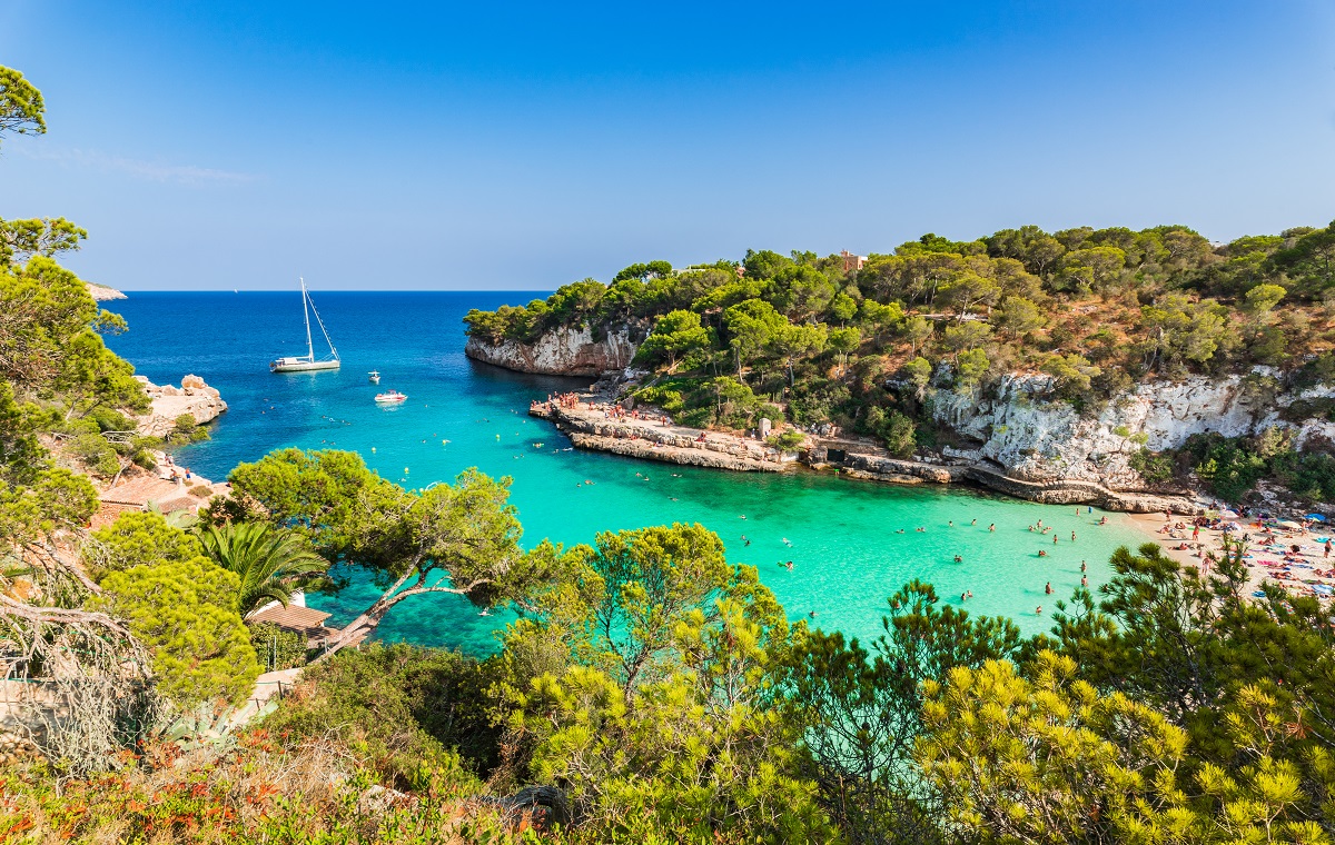 beach and sea in Mallorca