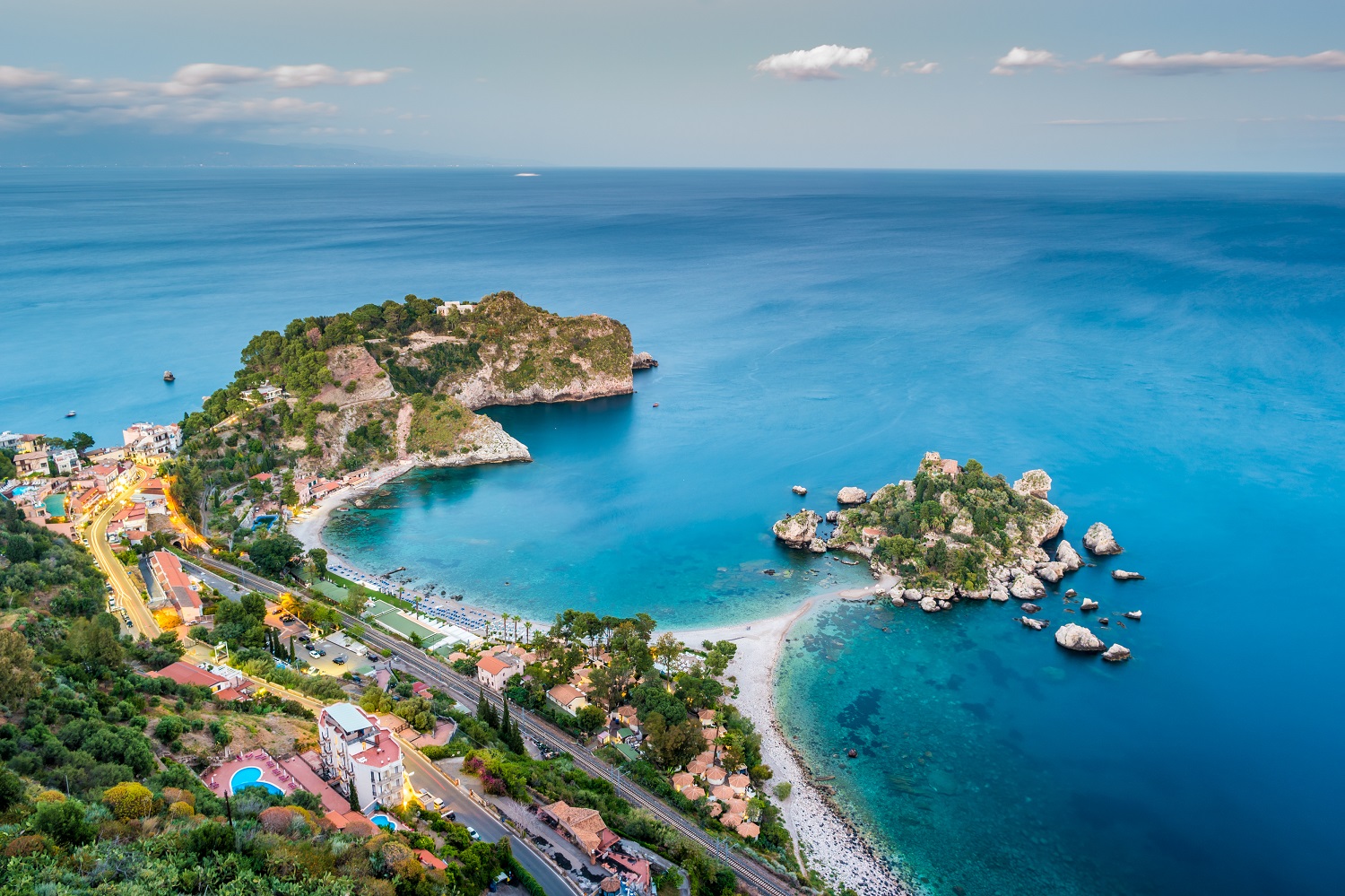 View of the Sicilian Coast